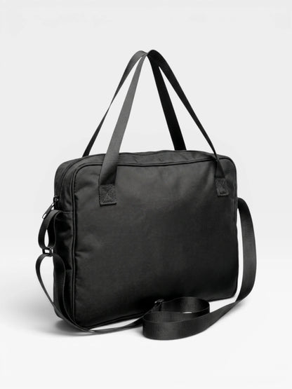 Bolso Maletín Portatil Portafolio Unisex Negro (Riga)