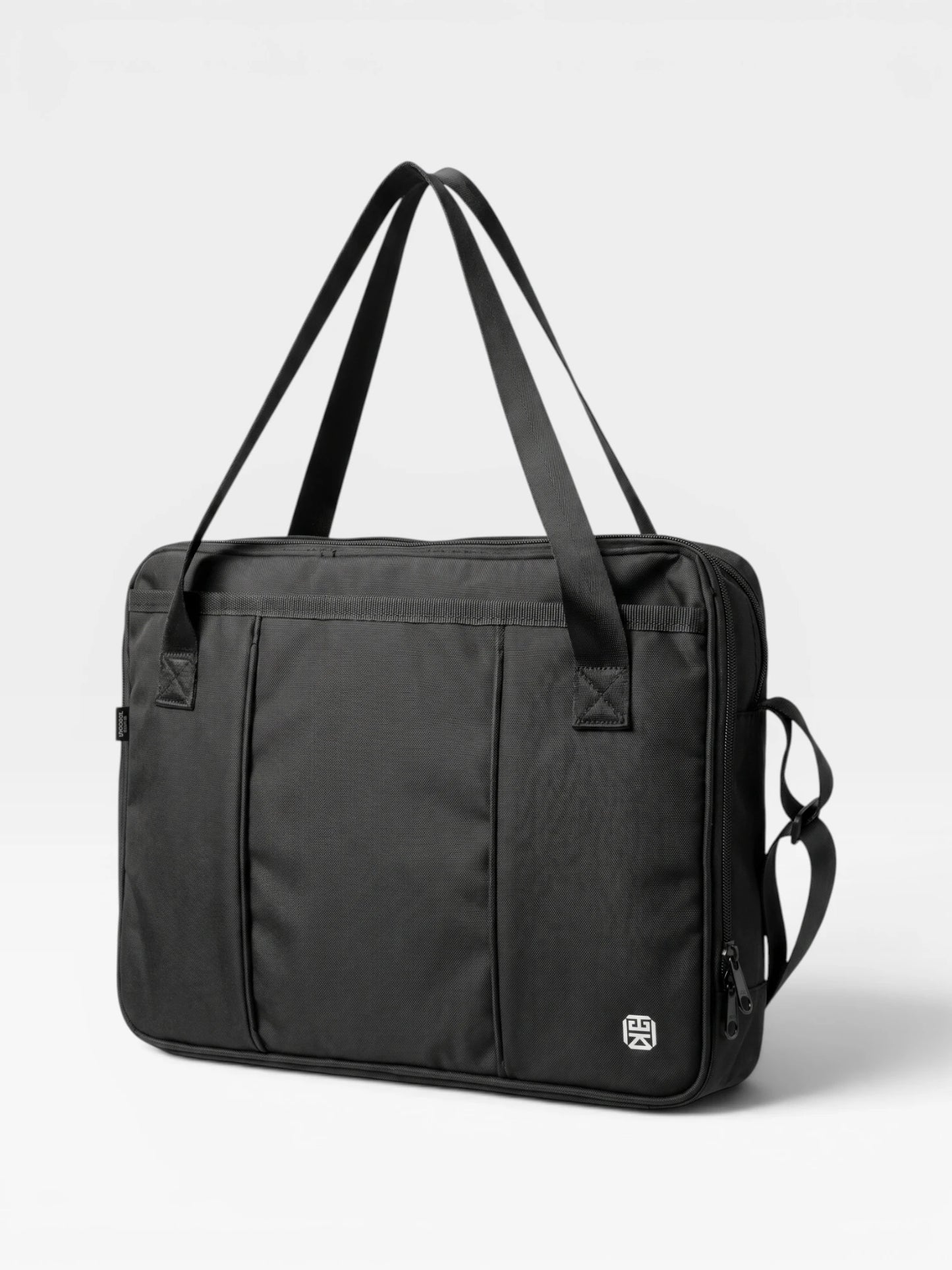 Bolso Maletín Portatil Portafolio Unisex Negro (Riga)