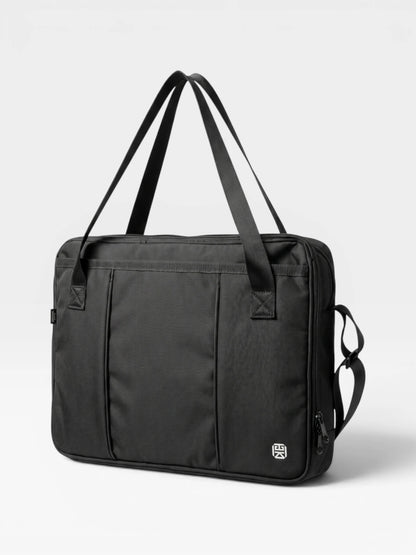 Bolso Maletín Portatil Portafolio Unisex Negro (Riga)