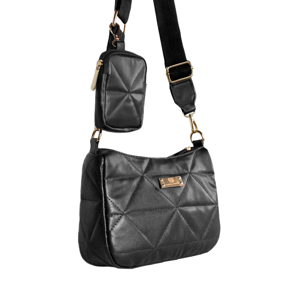 Bolso Rina Negro con Monedero