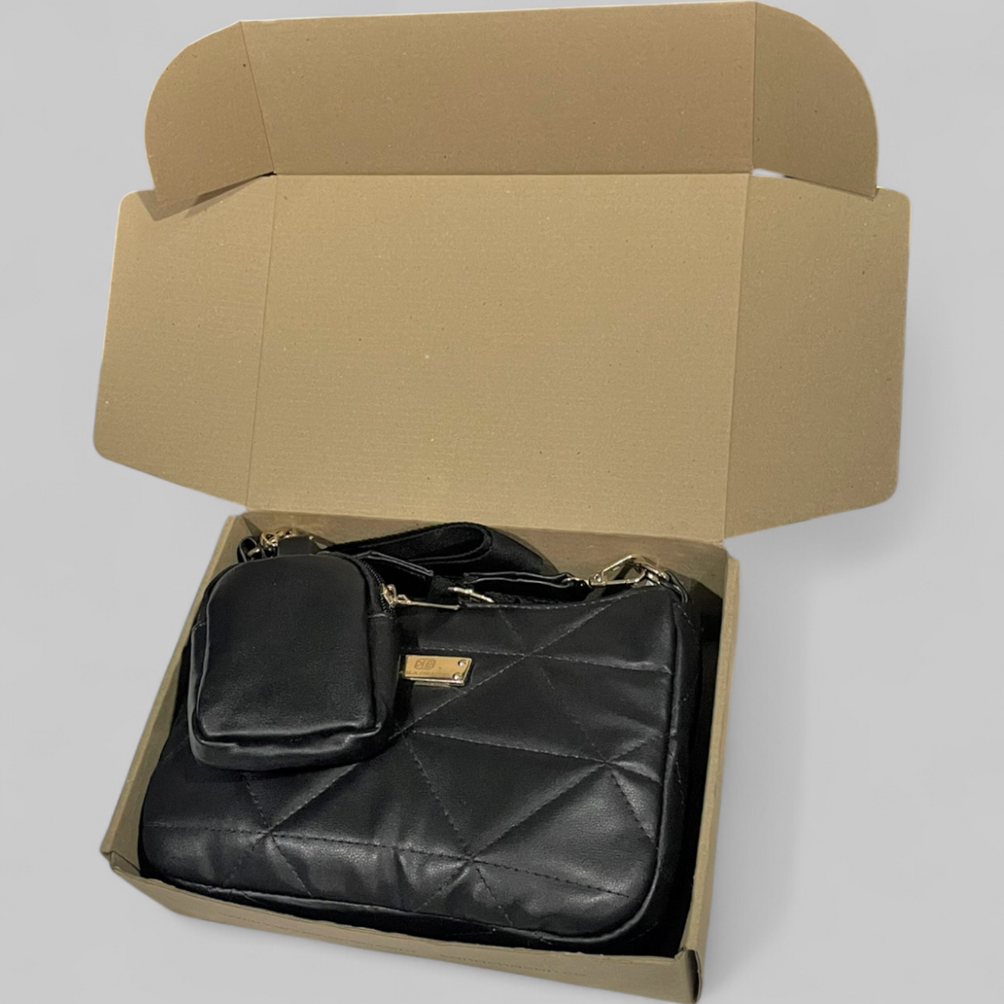 Bolso Rina Negro con Monedero