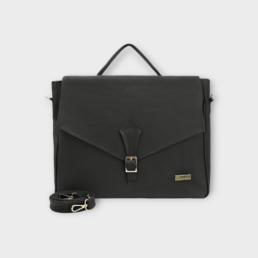 Maletín Ejecutivo Portafolio Rosy Negro
