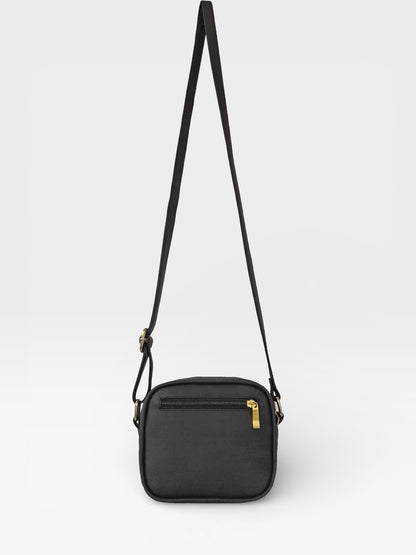 Bolso Bandolera Manos Libres Pequeño - Borgoña, Miel, Beige y Negro (Sade)