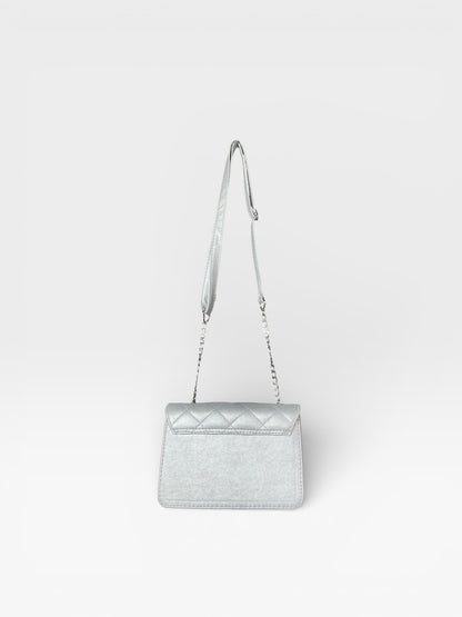 Bolso Sanz en Dorado, Plateado, Negro y Rojo