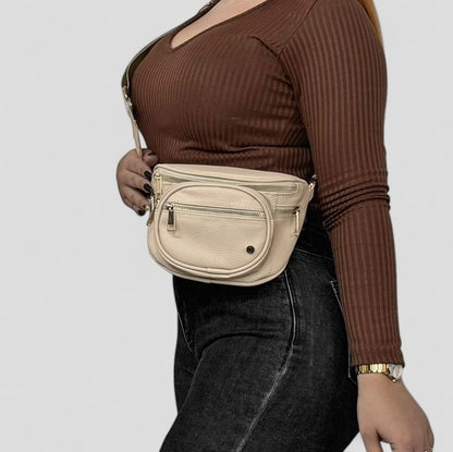 Canguro Riñonera Sara Beige