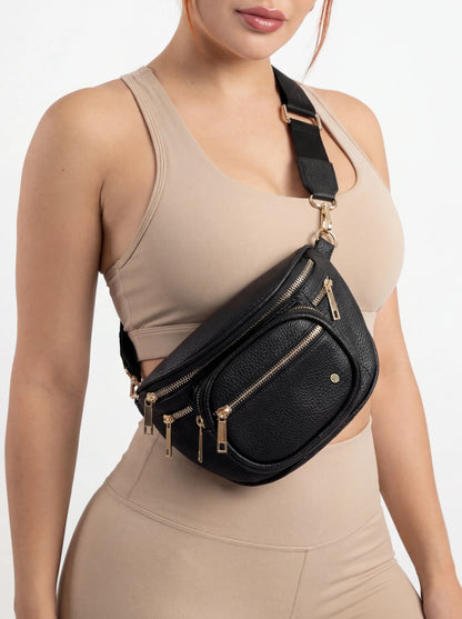 Canguro Bolso Riñonera Negro (Sara)