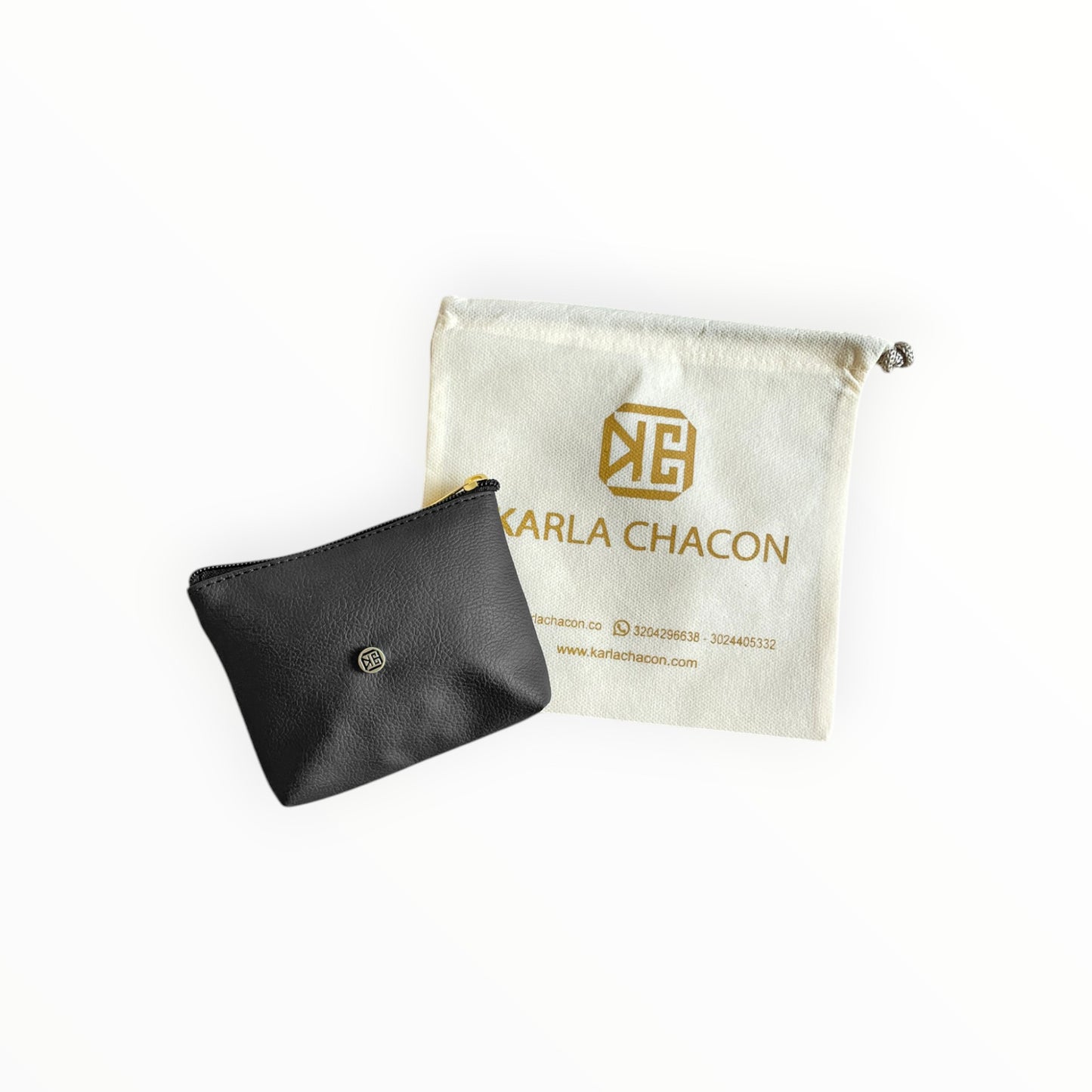 Monedero Viky Negro