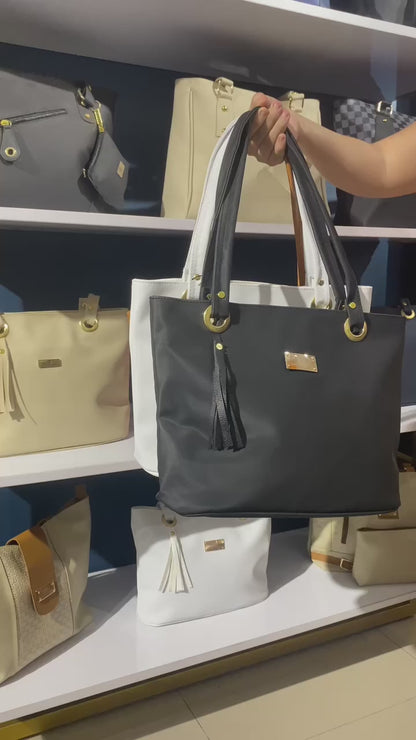 Cartera Gady Beige con Accesorio