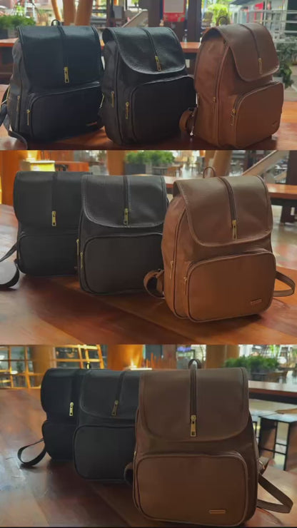 Morral Casual Doble Compartimento con Solapa — Laia