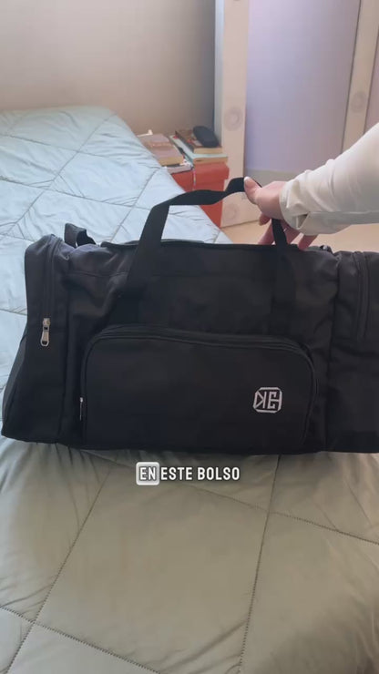 Bolso Viajero Liam Negro