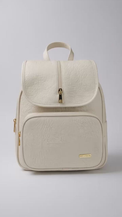 Morral Casual Doble Compartimento con Solapa — Laia