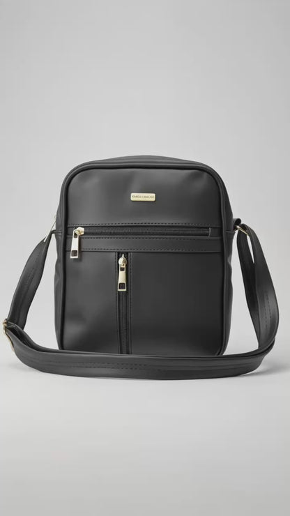 Bolso Crossbody Unisex — Blau