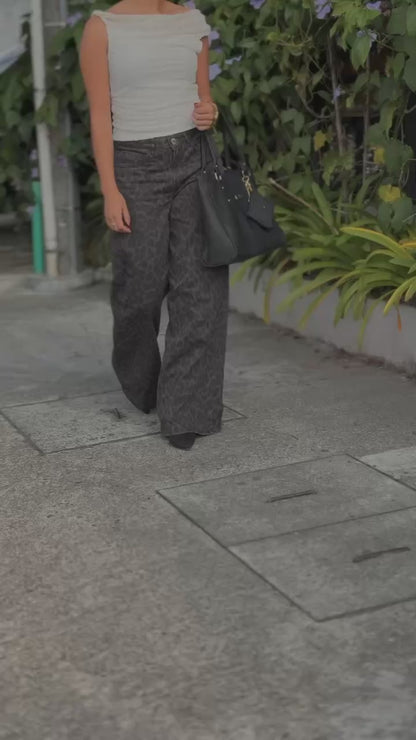 Bolso Tote con Monedero a Juego — Crez Negro